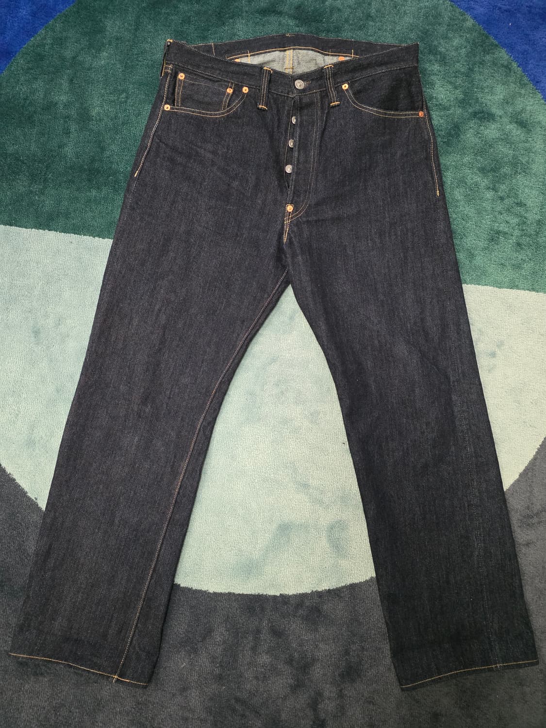 프리휠러스 LOT 601 XX 1942 신치백 데님 상품이미지1