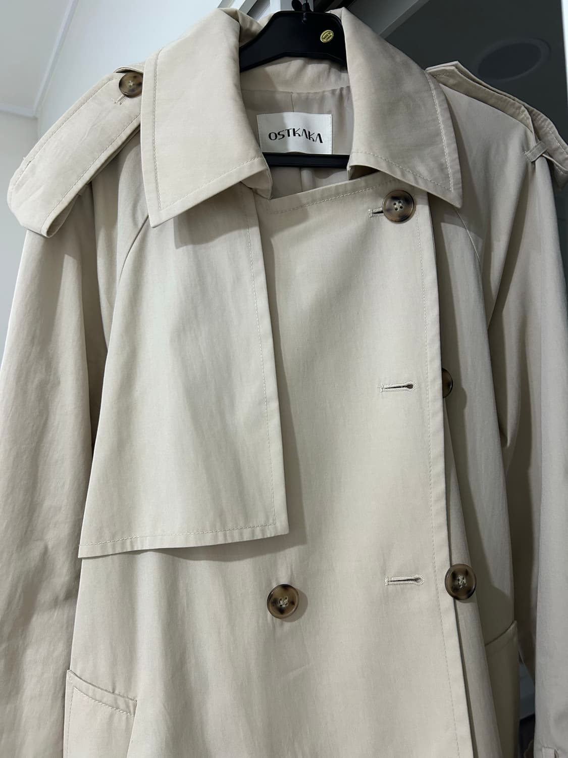 오스트카카 하이넥 트렌치코트 - ostkaka 상품이미지1