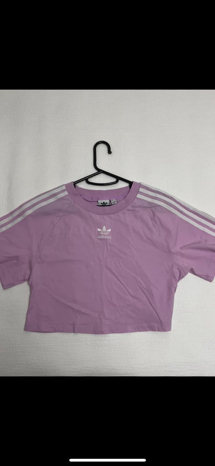 아디다스 연보라 크롭티 상품이미지2