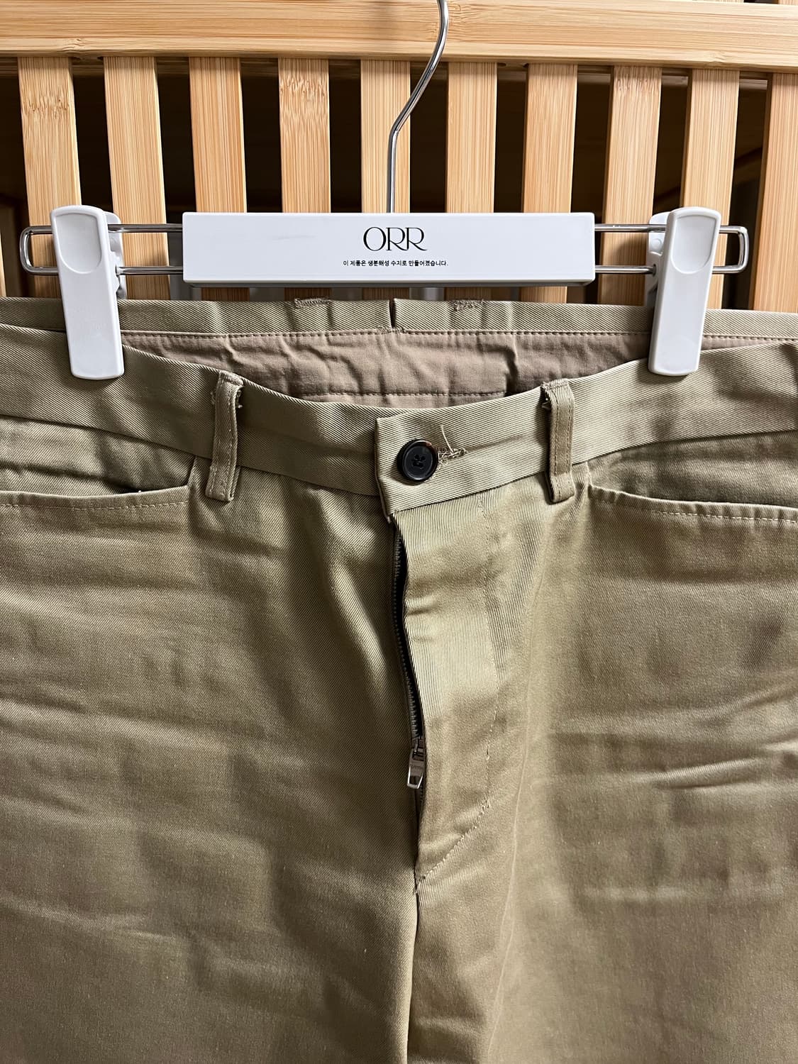 블랙아웃 코튼 트윌 치노 팬츠 상품이미지5