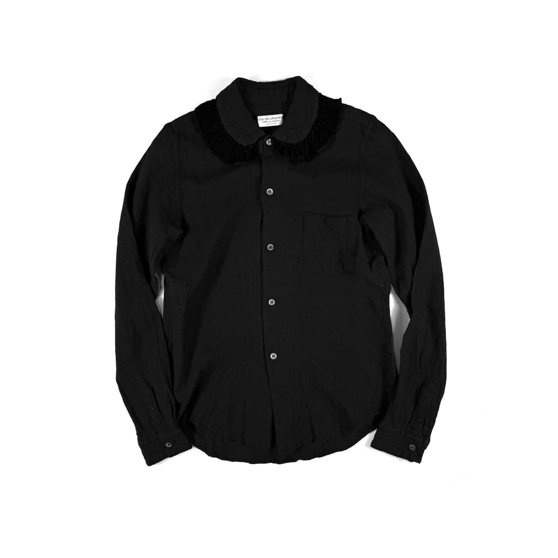 꼼데가르송 2002 프릴 카라 셔츠 상품이미지1