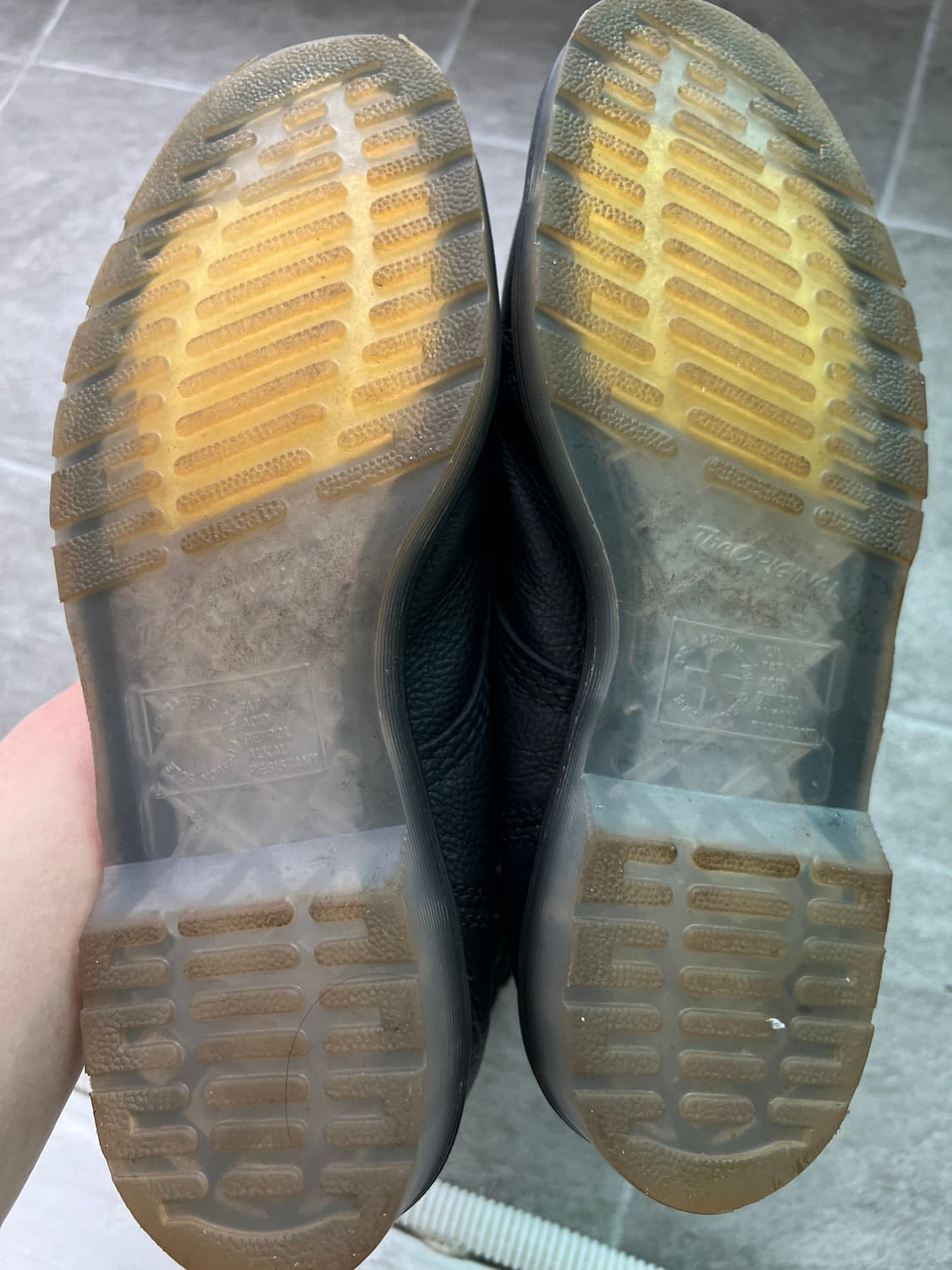 요지야마모토 X 닥터마틴 부츠 1490 Double zip 상품이미지6