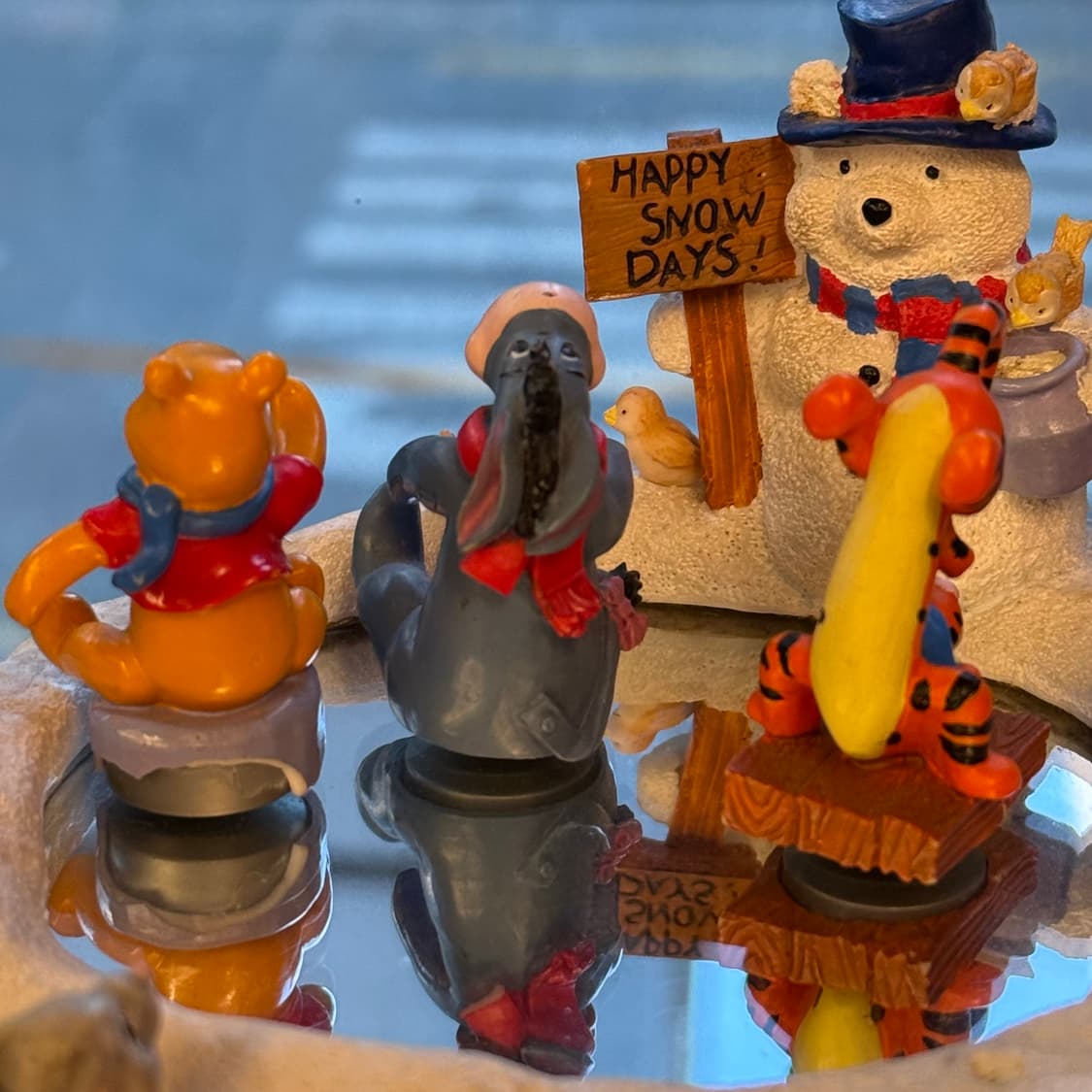 빈티지 푸우 오르골 이요르 티커  상품이미지6