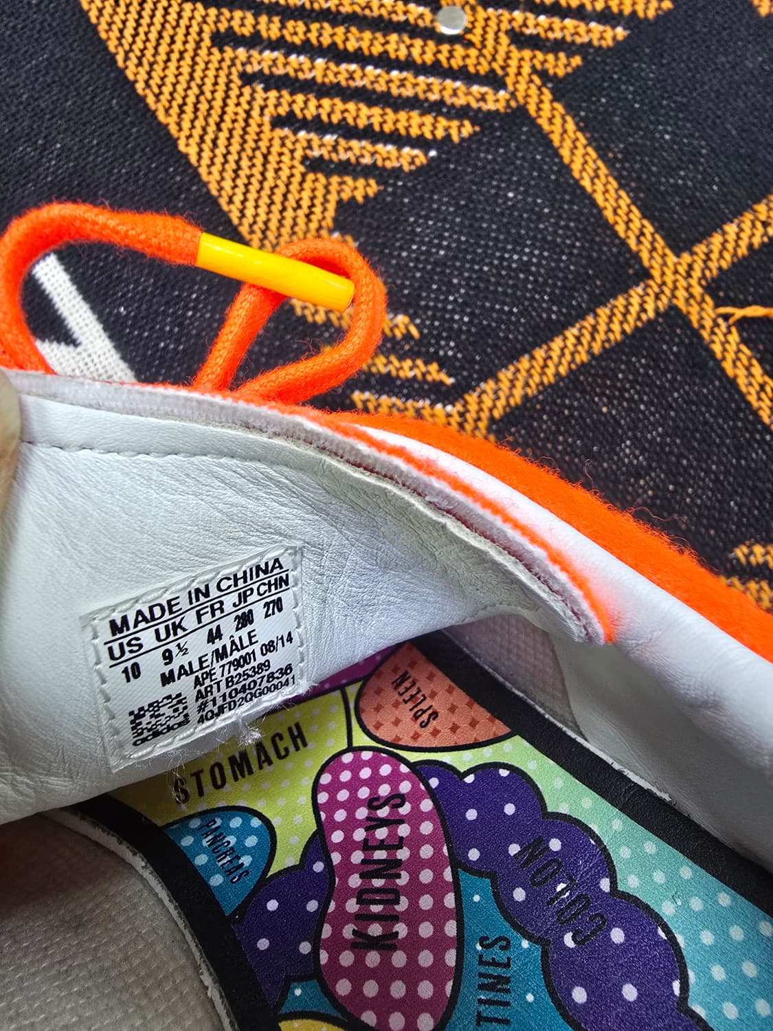 아디다스 스탠스미스 오렌지 운동화 (1840) 상품이미지6