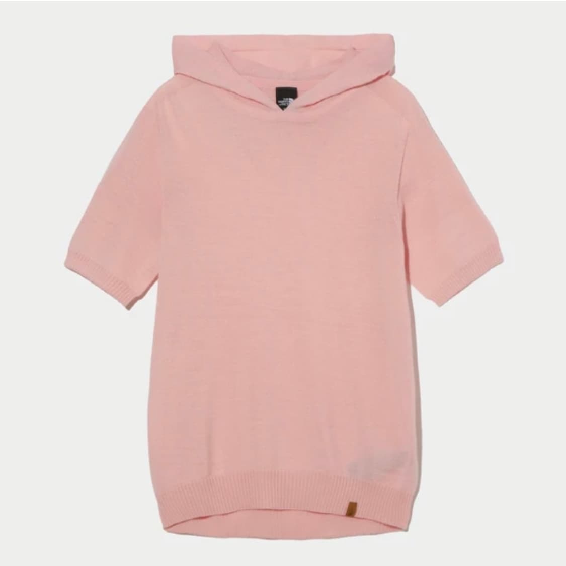 [S(85)] 노스페이스 여성 코지 울 니트 반팔 후드 후디 상품이미지1