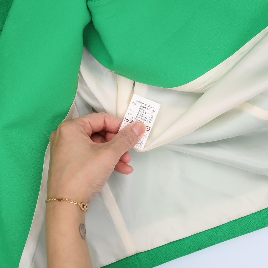 [44] 베네통 여성 그린 자켓 1229H2 상품이미지7