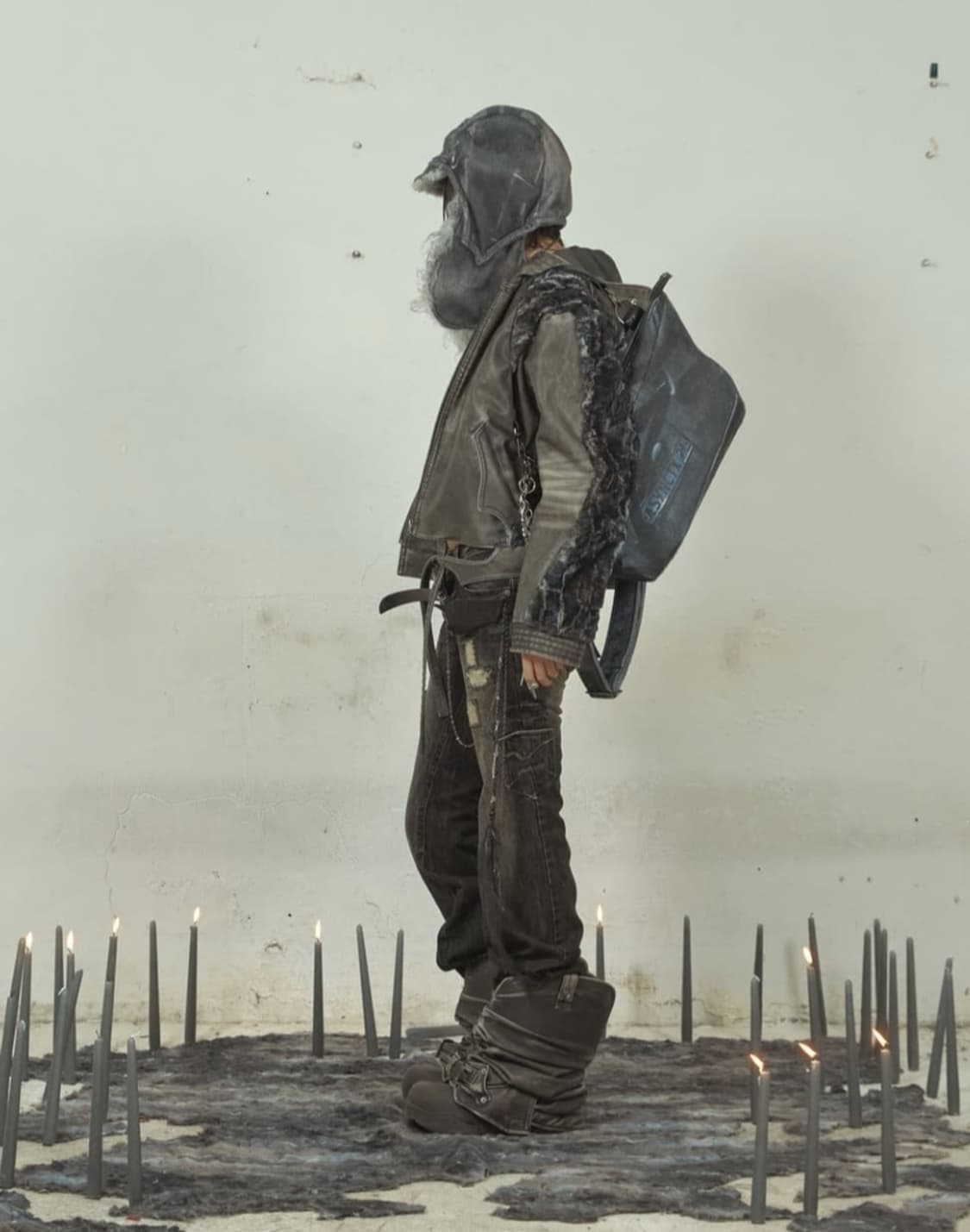 에이시네틱스 퍼 레더자켓L /레이서월드와이드/그레일즈/파아카이브/아이시토 상품이미지3