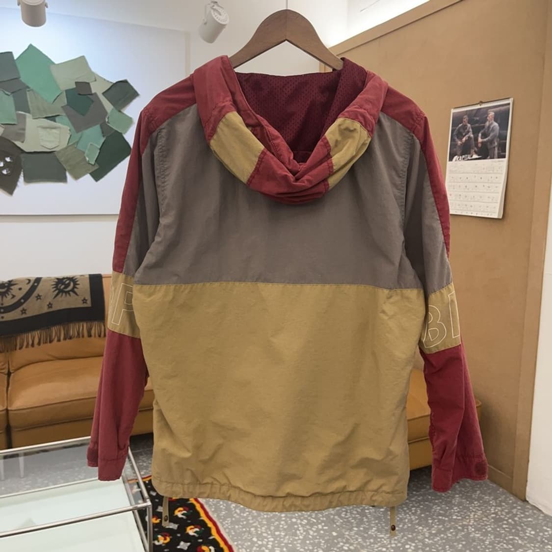 베이프 AAPE 올드스쿨 아이언맨 바람막이 아노락 M C08414 상품이미지4