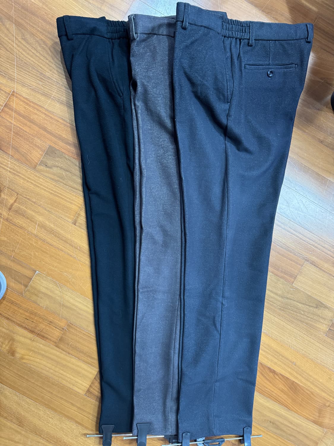 [인터메조] 코듀로이 약 기모 바지 3세트 36 입니다 상품이미지1