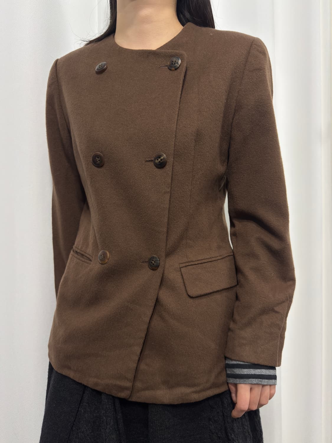 burberry wool button jacket 상품이미지2