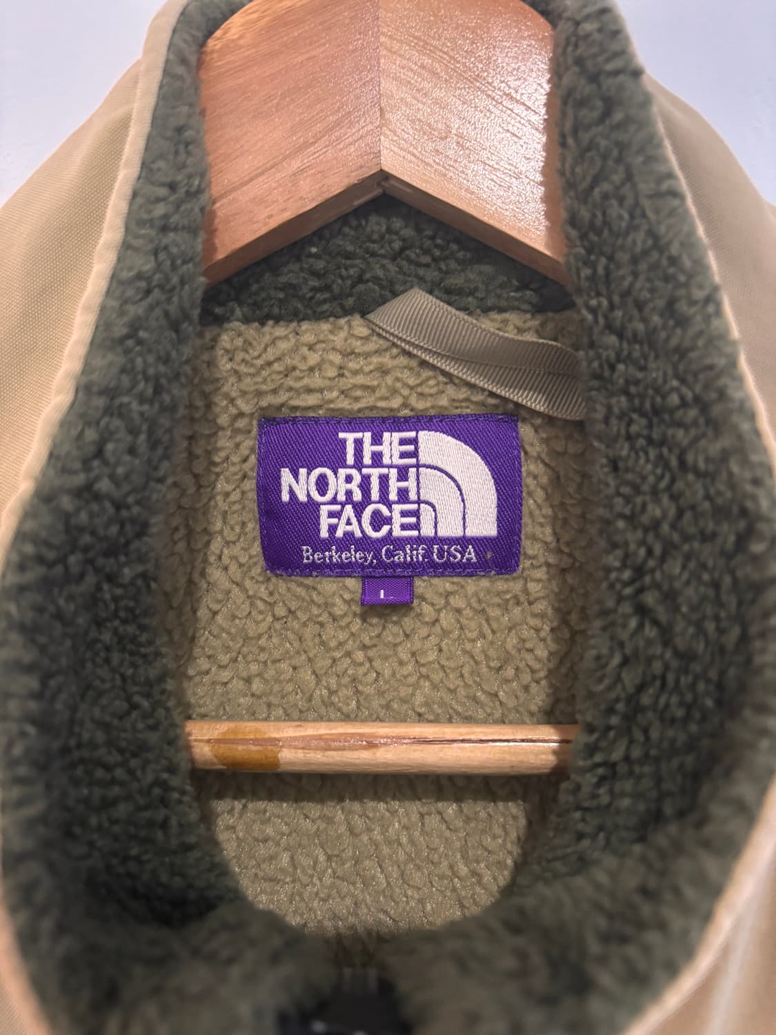 The northface purple label sherpa vest 상품이미지3