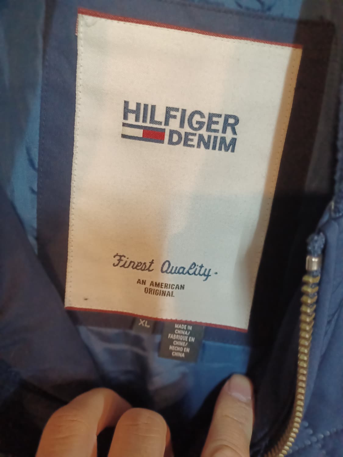 타미힐피거 퀄티드 봄버 자켓 xl 상품이미지3