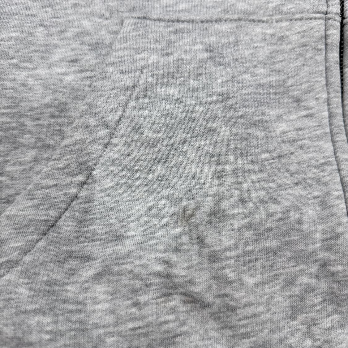 GAP 빈티지 스펠로고 보아털 후드집업 자켓 그레이 XL 상품이미지8