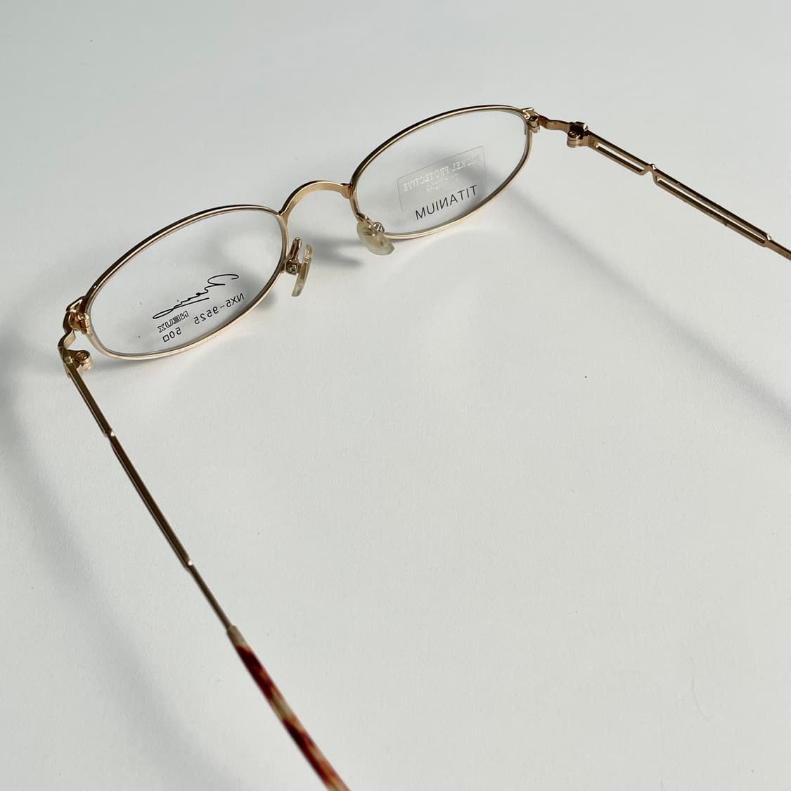 NEUX 일본의 하우스 브랜드 neux 사의 빈티지 안경 상품이미지3