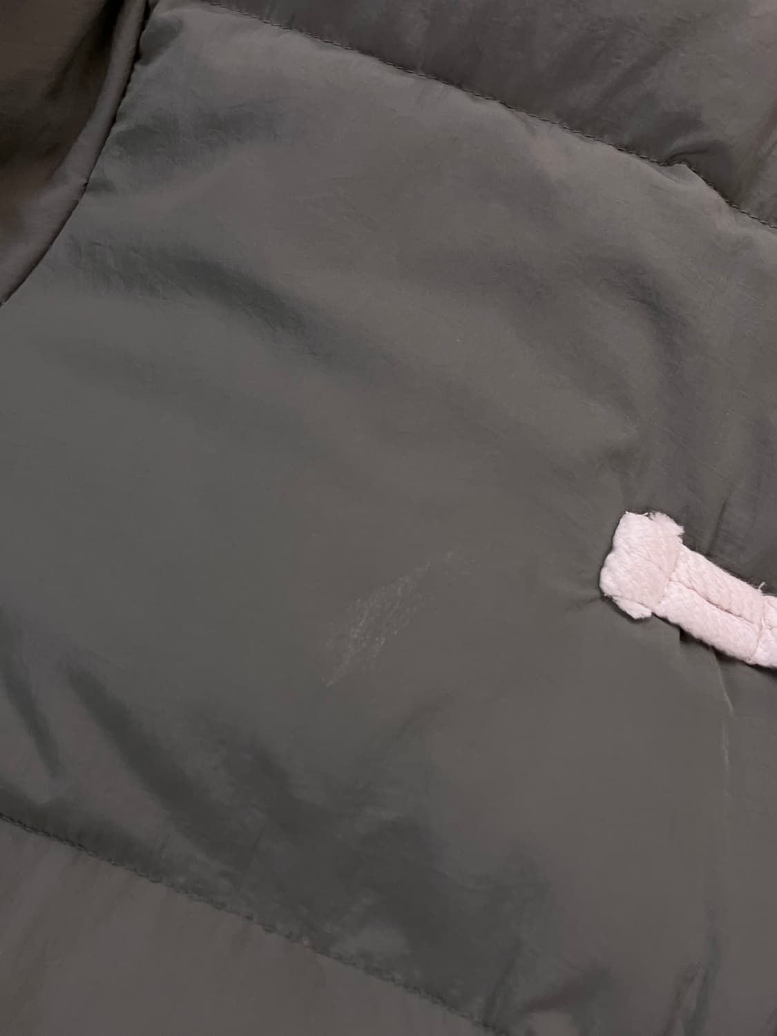 후아유 더블카라 떡볶이 숏 푸퍼 카키 L #csz2807 상품이미지9