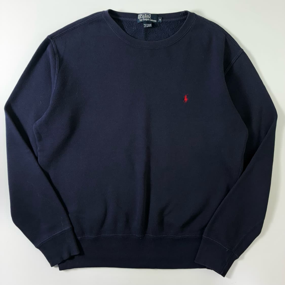 Polo  폴로 랄프로렌 자수 코튼 네이비 맨투맨  상품이미지1