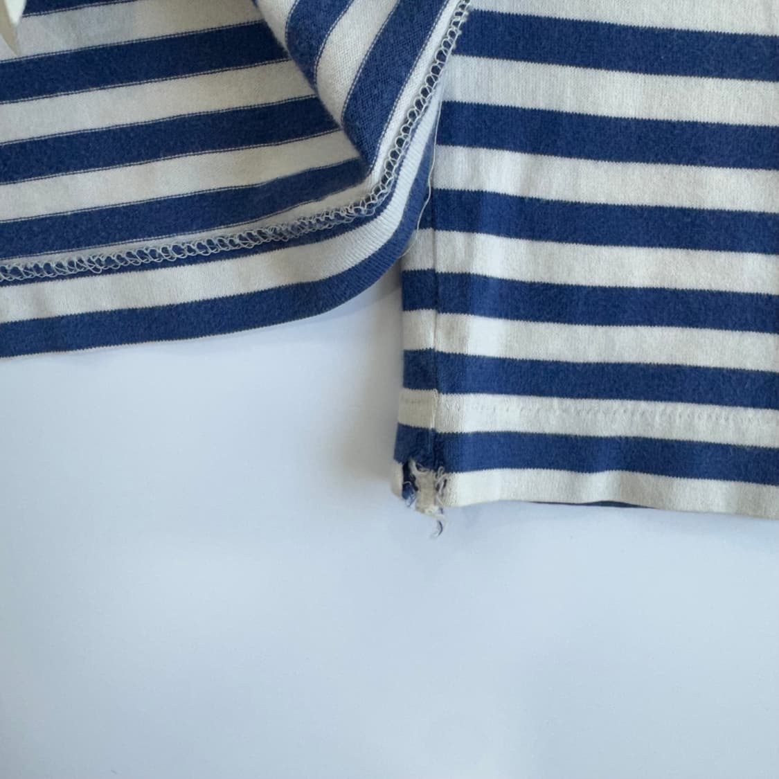 Comme des garcons 꼼데가르송 레드와펜 블루 롱슬리브 상품이미지7