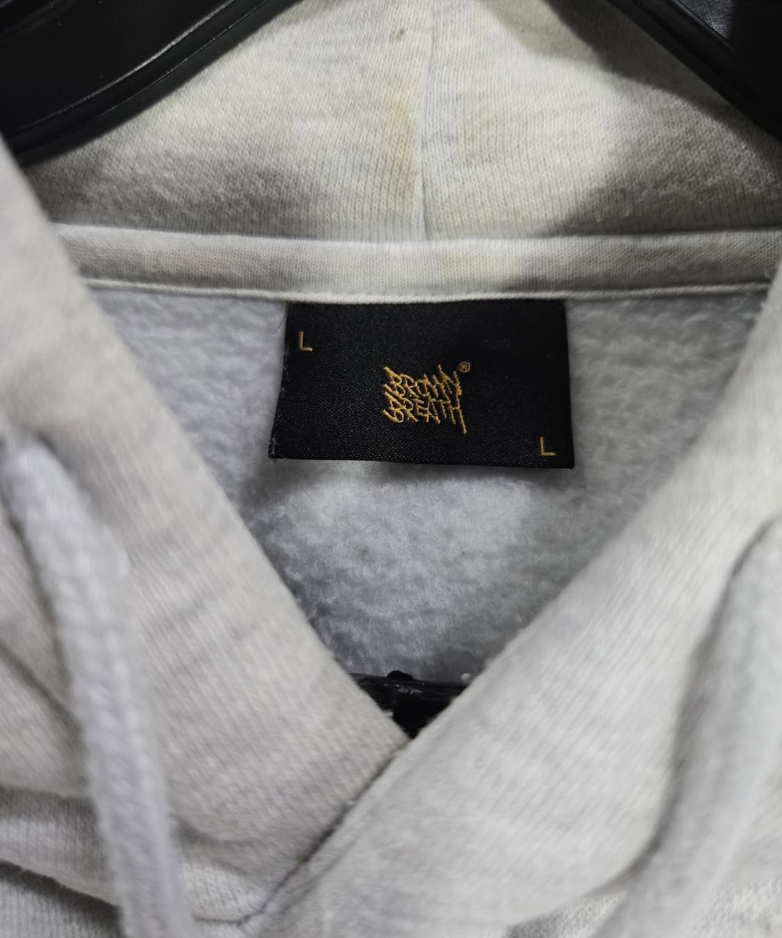 브라운 브레스 기모 후드티 후디 L 상품이미지9