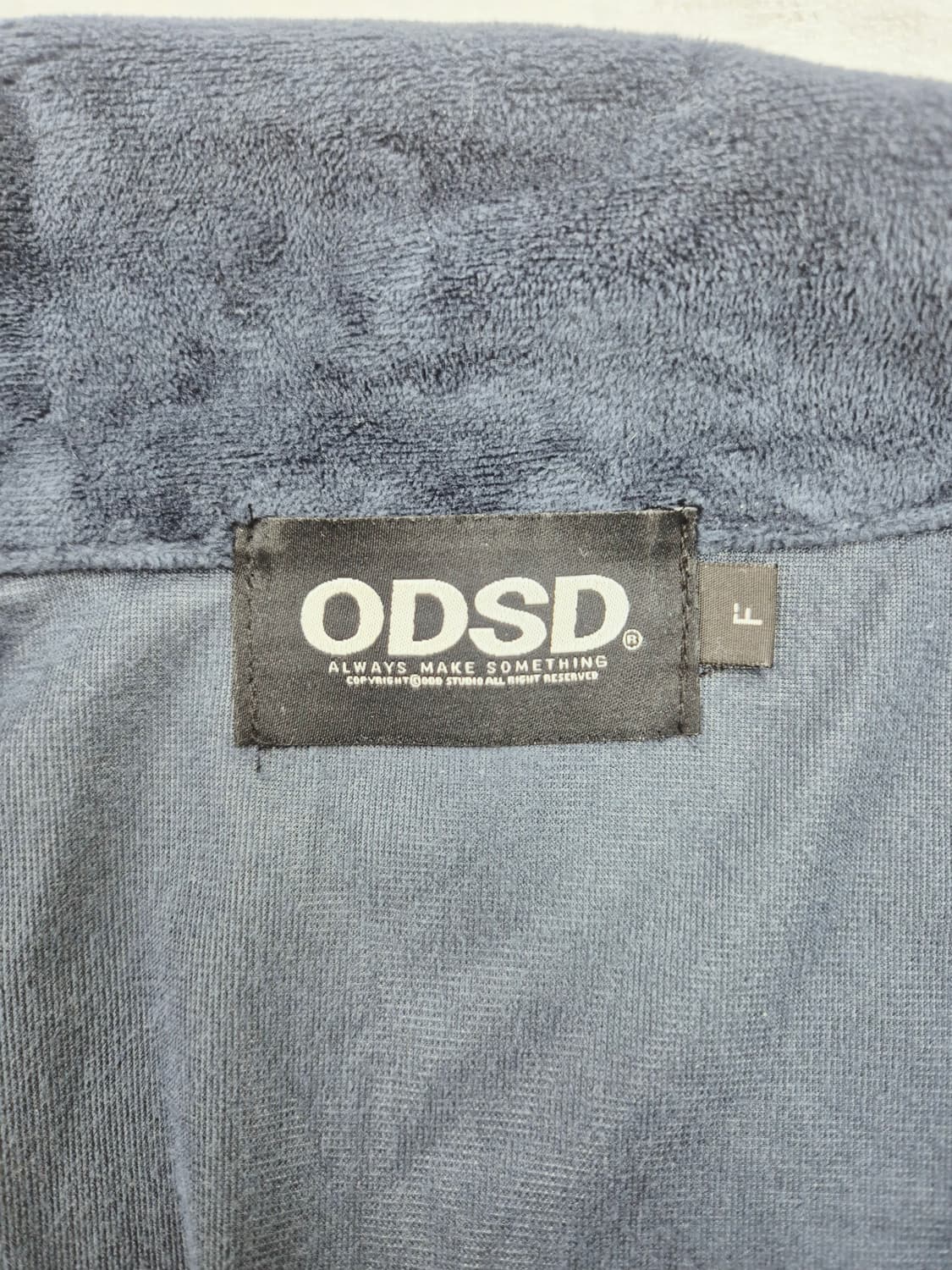 ODSD 여성용 벨벳 크롭 집업 자켓 상품이미지5