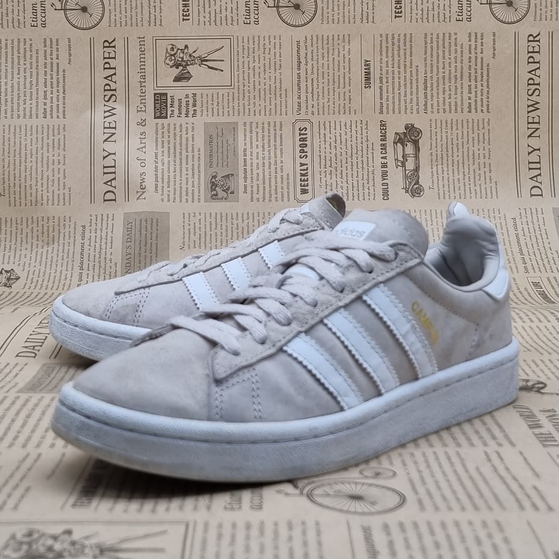 아디다스 캠퍼스 스웨이드 운동화 220 상품이미지1