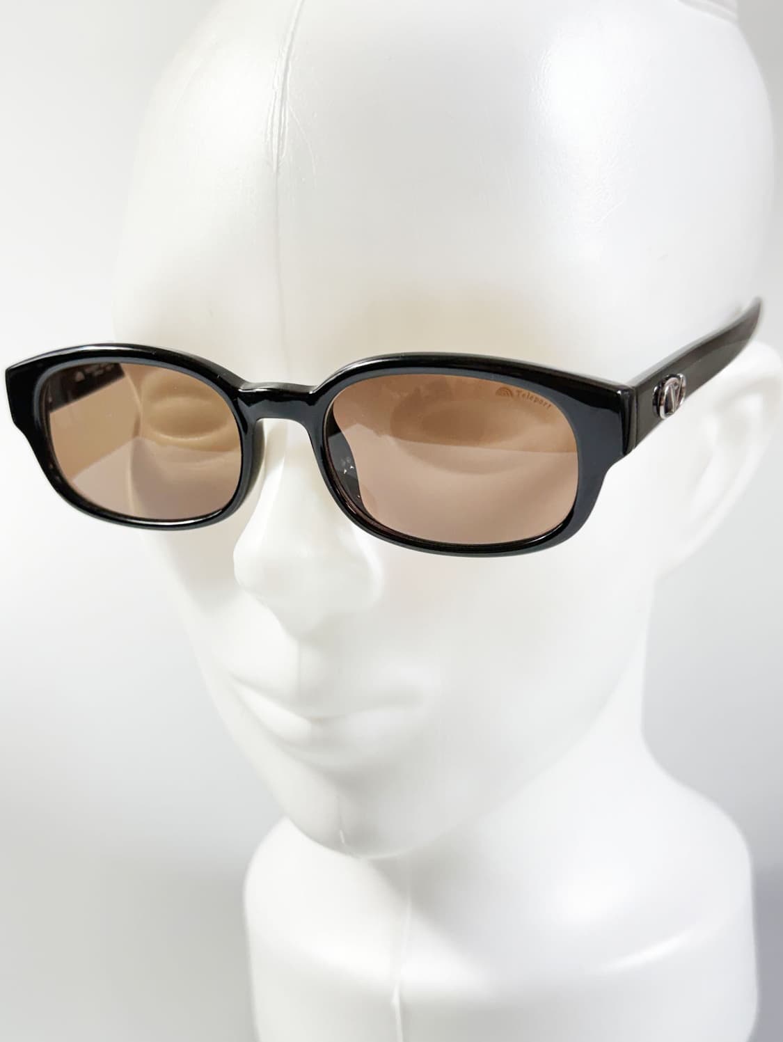 90s TELEPORT 블랙 스퀘어 프레임 빈티지 선글라스 상품이미지9