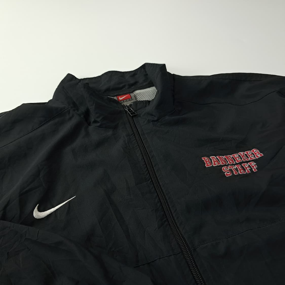 CK554 2XL 나이키 00s 팀 블랙 배너커 스태프 바람막이 자켓 상품이미지3