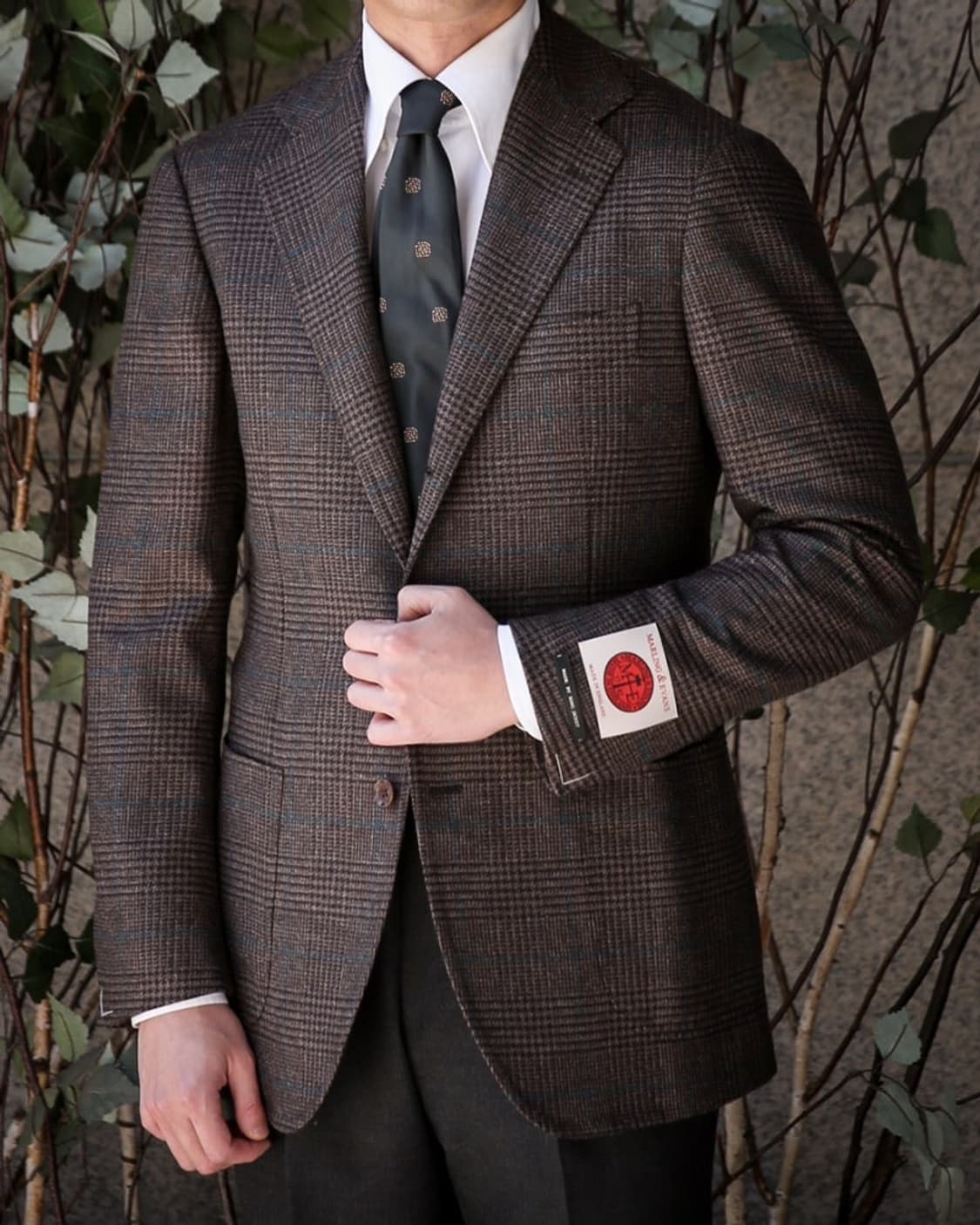 링자켓 글렌체크 자켓 스포츠코트 50사이즈 상품이미지2