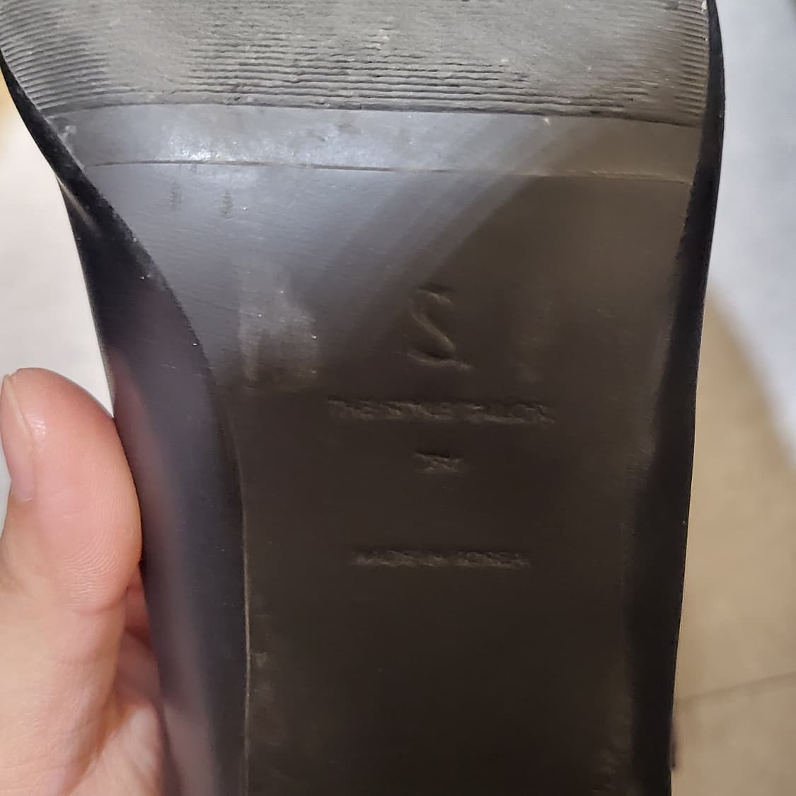 사뿐 블랙 펌프스힐 상품이미지4