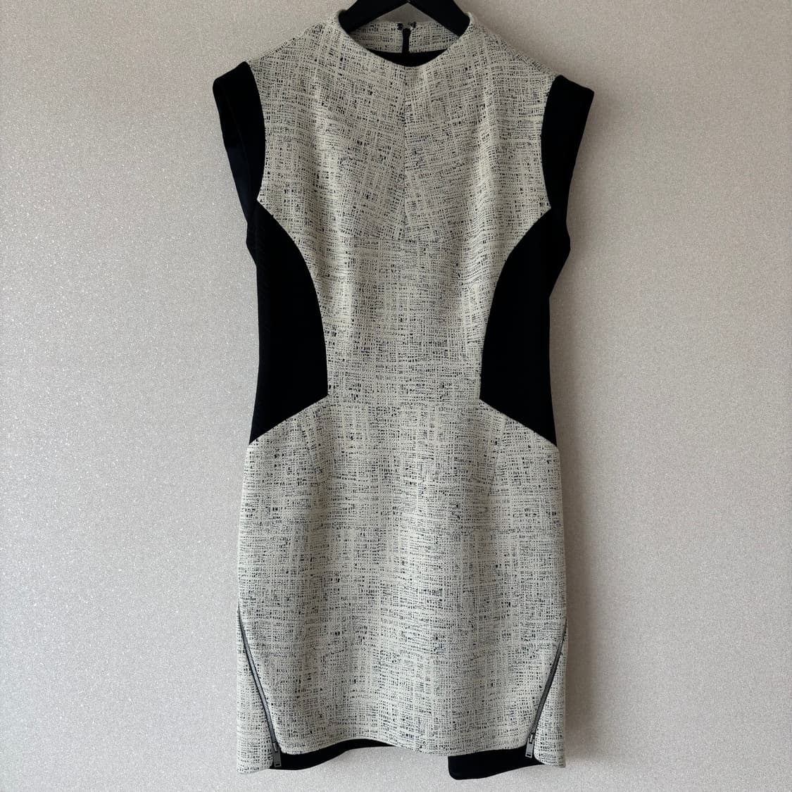 Time 타임 컬러블럭 원피스 55사이즈 상품이미지1