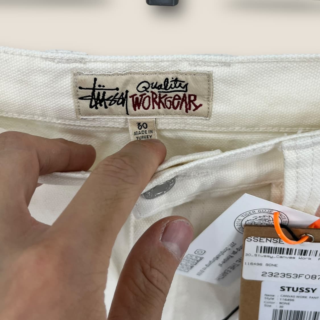 스투시 캔버스 워크팬츠 상품이미지6