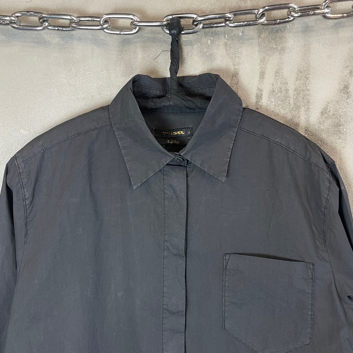 디젤 블랙골드 가먼트 다이드 셔츠 상품이미지3