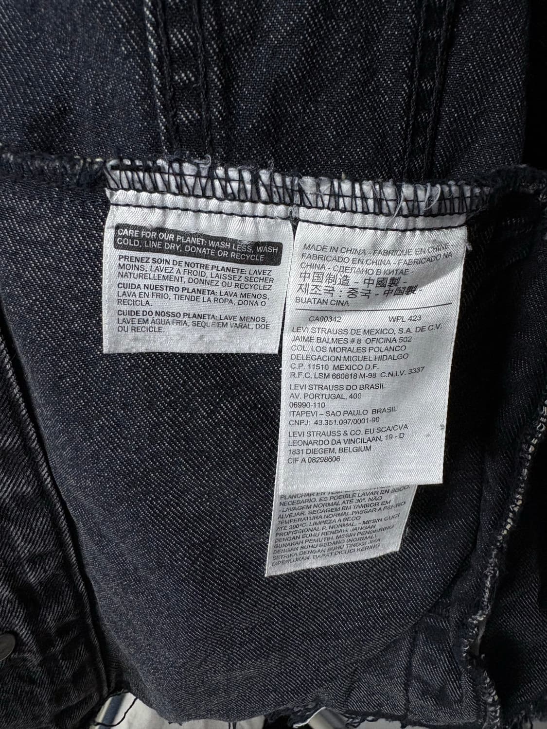 (M, 100) 리바이스 알터드 데님 트러커 자켓 상품이미지6