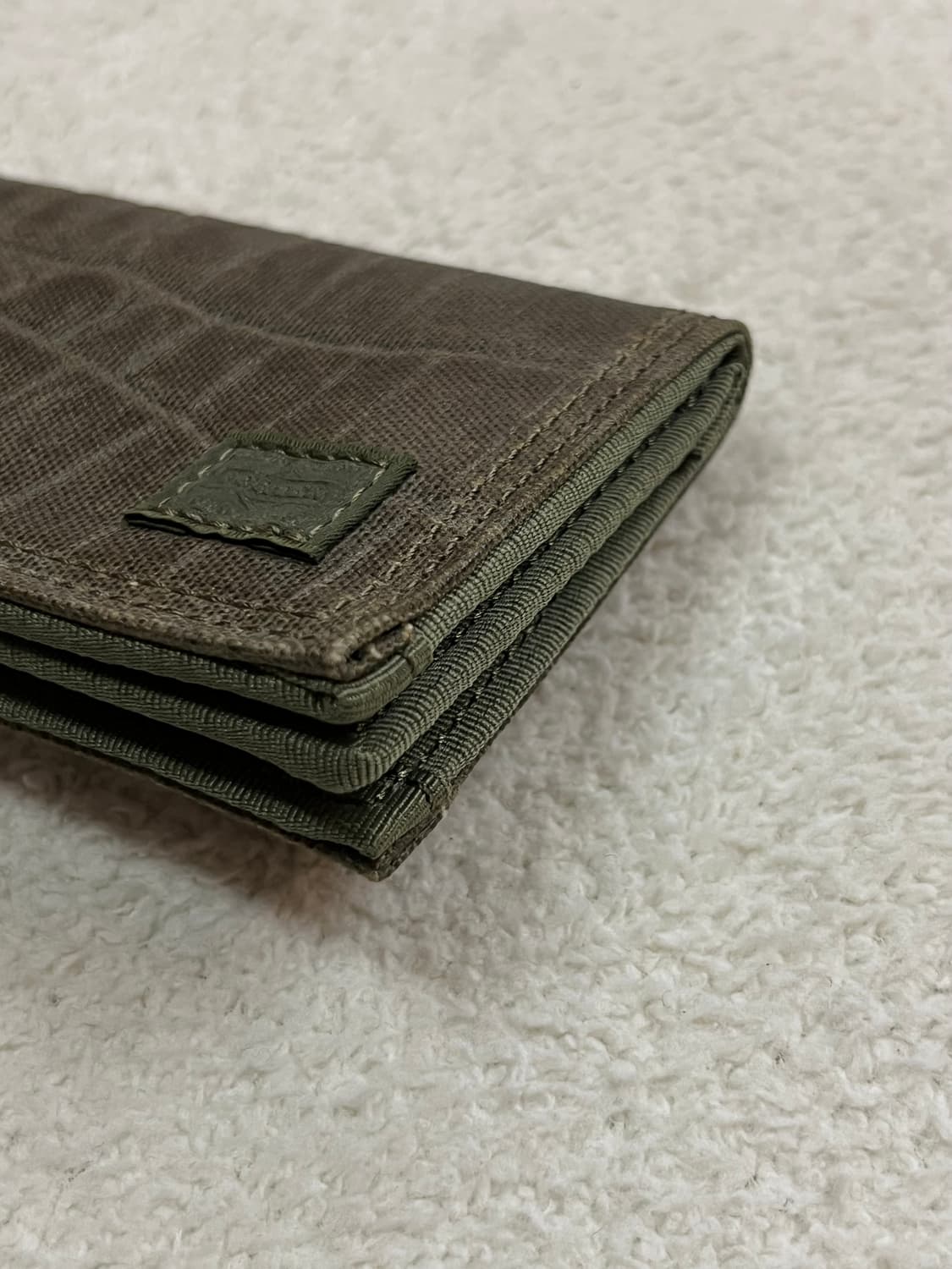 포터 코튼 카드지갑 그린 상품이미지4