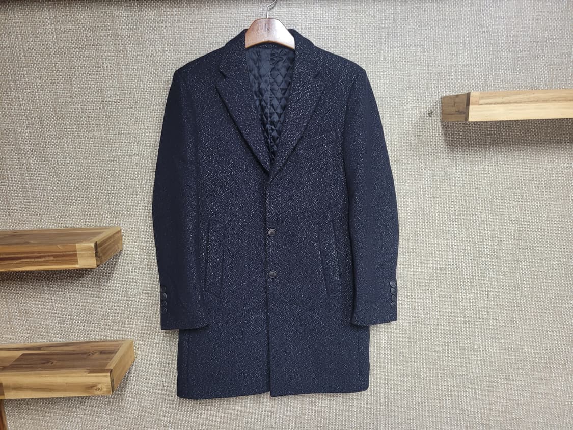 95사이즈 본 모직 롱코트 상품이미지1