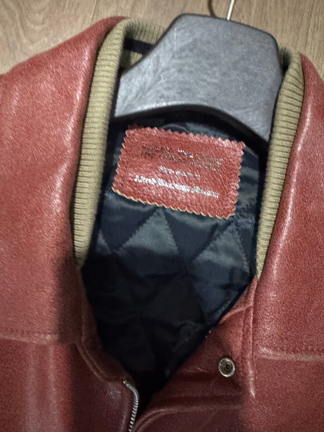 헤리티지플로스 알프레드 레더 스타디움 레드 M 상품이미지4