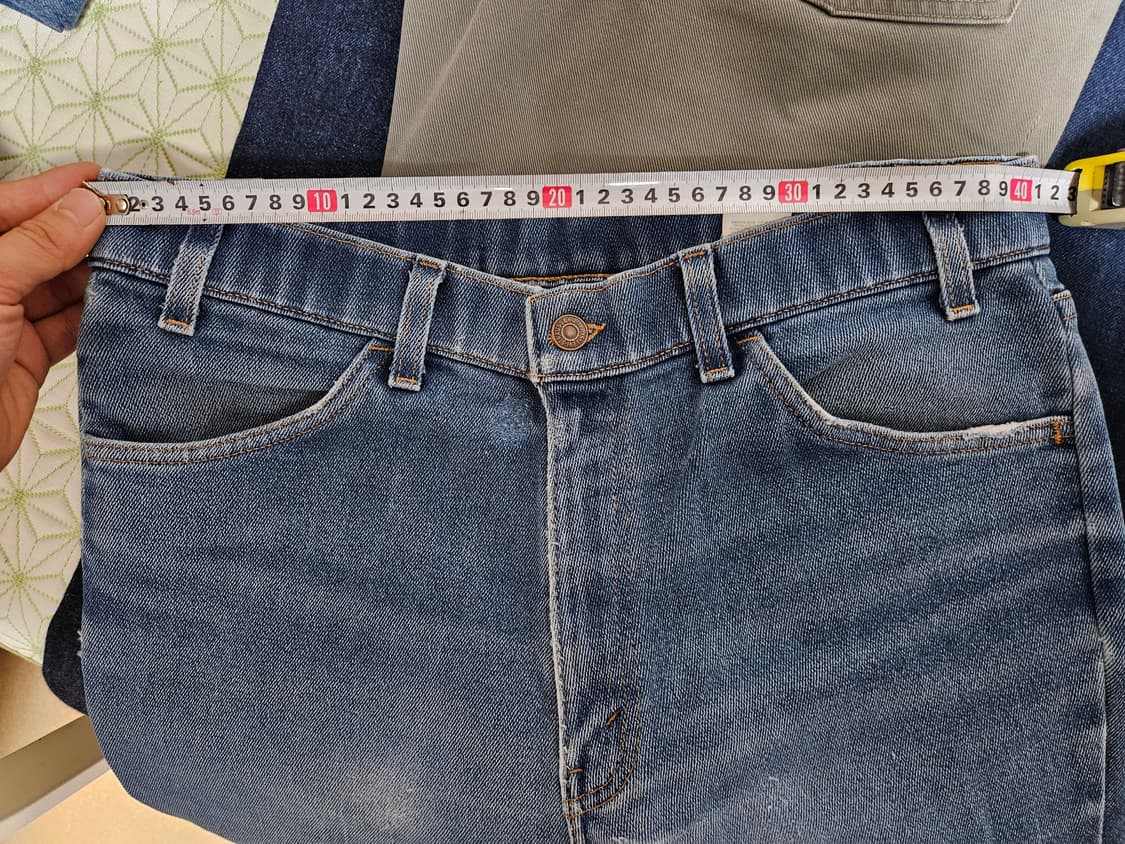 90s usa levis 547 오렌지탭 플레어핏 리바이스 상품이미지6