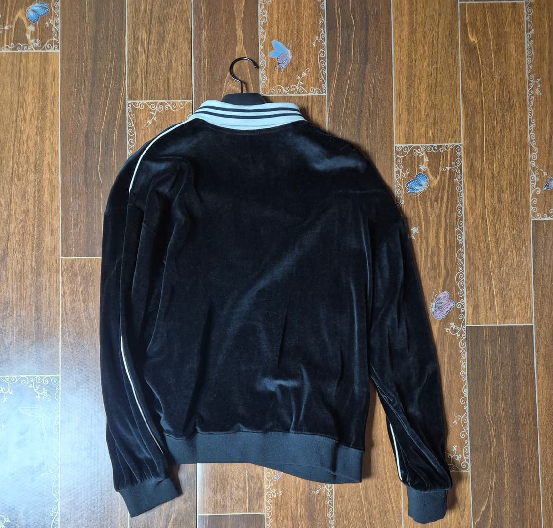 [L]스컬프터 벨루어 사커 저지 블랙 상품이미지2