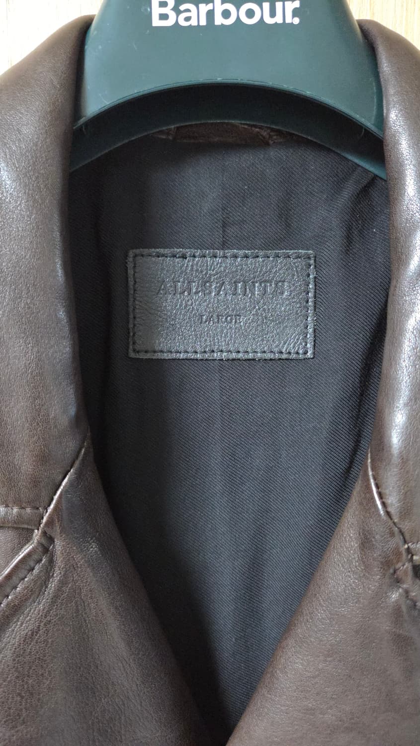 (착샷) 올세인츠 가죽자켓 무이어 바이커 muir 상품이미지3