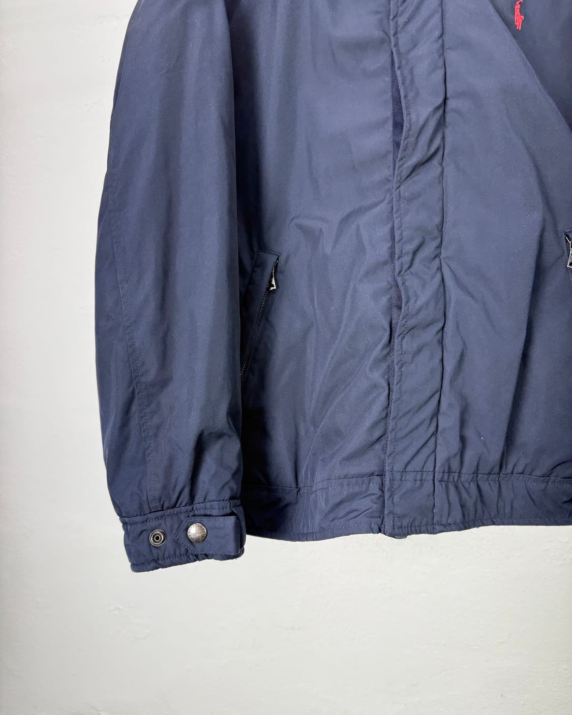 폴로 랄프로렌 네이비 폴리쉘 히든 후디 페리 자켓 상품이미지4