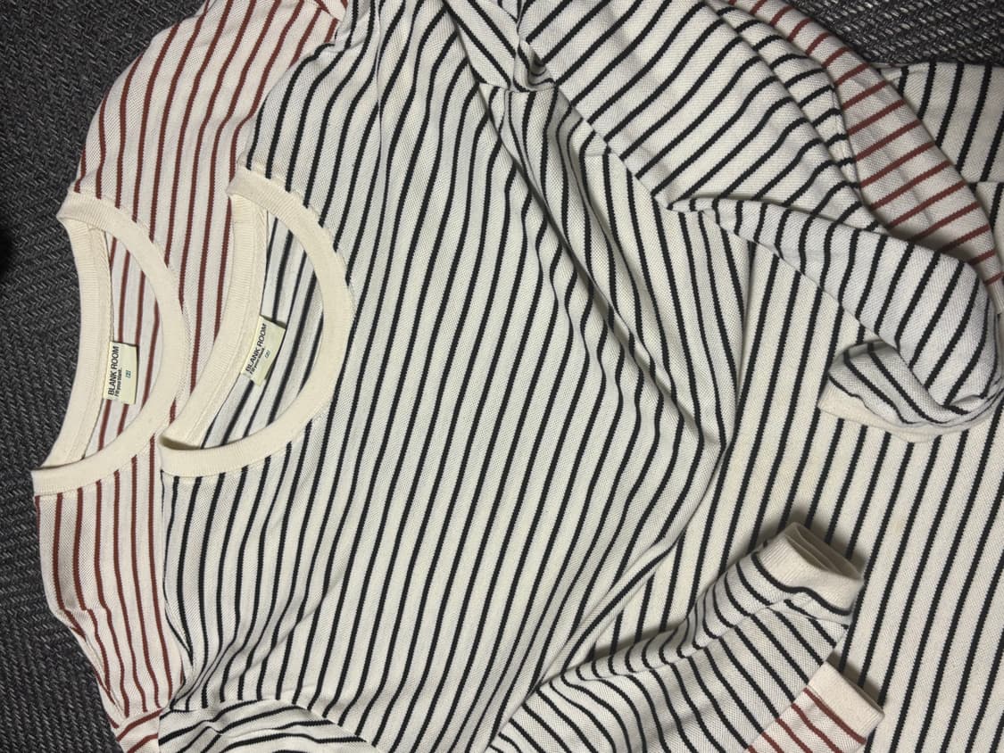 블랭크룸 스트라이프 롱슬리브 2사이즈 상품이미지2