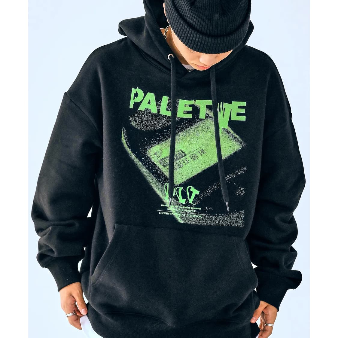 네스티킥 팔레트 모바일 기모 후드 내일 또 만나 후디 상품이미지3
