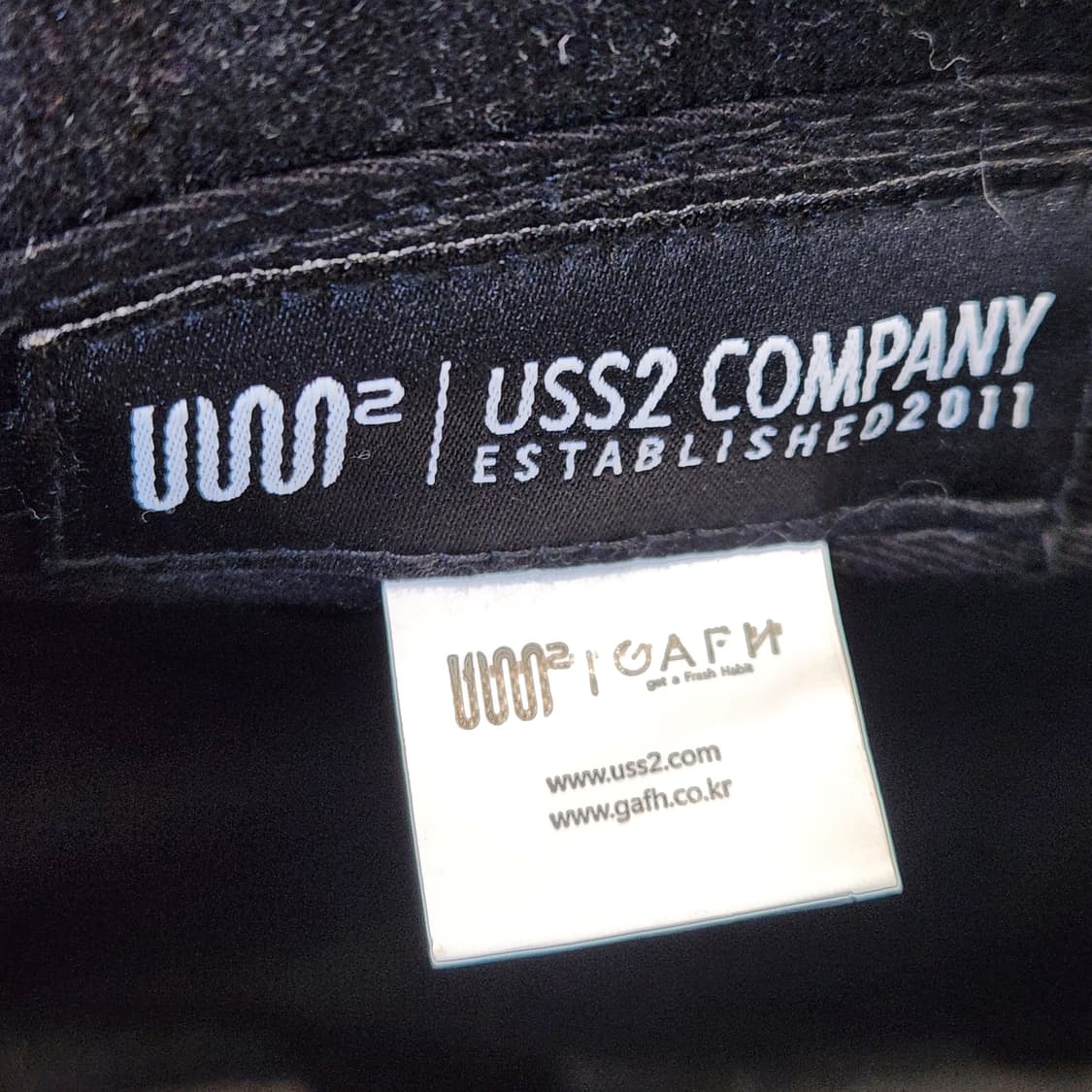 USS2 귀달이 울 볼캡 🖤 미니멀&스트릿 감성 겨울모자 상품이미지4