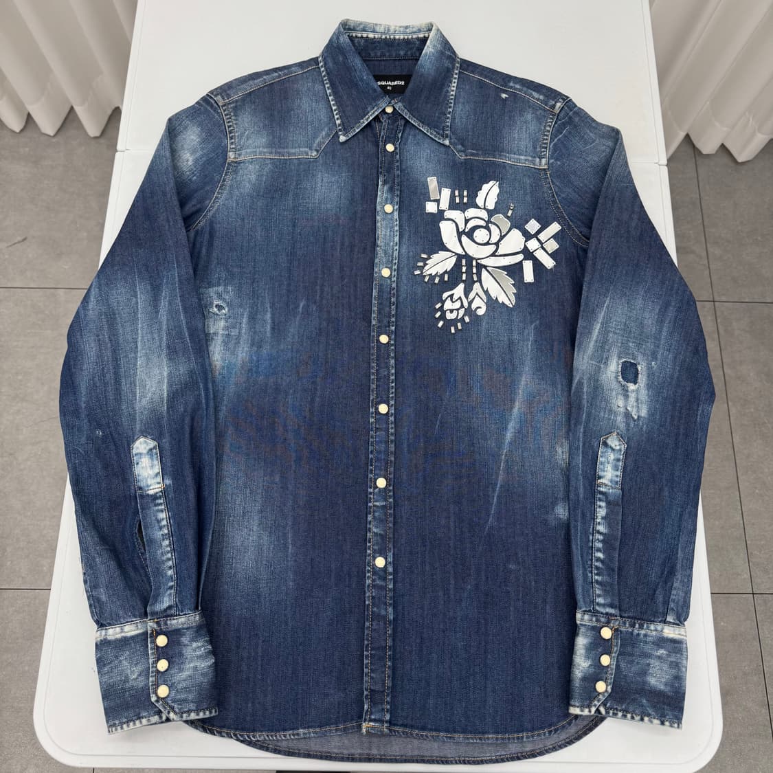 디스퀘어드2 웨스턴 셔츠  상품이미지2