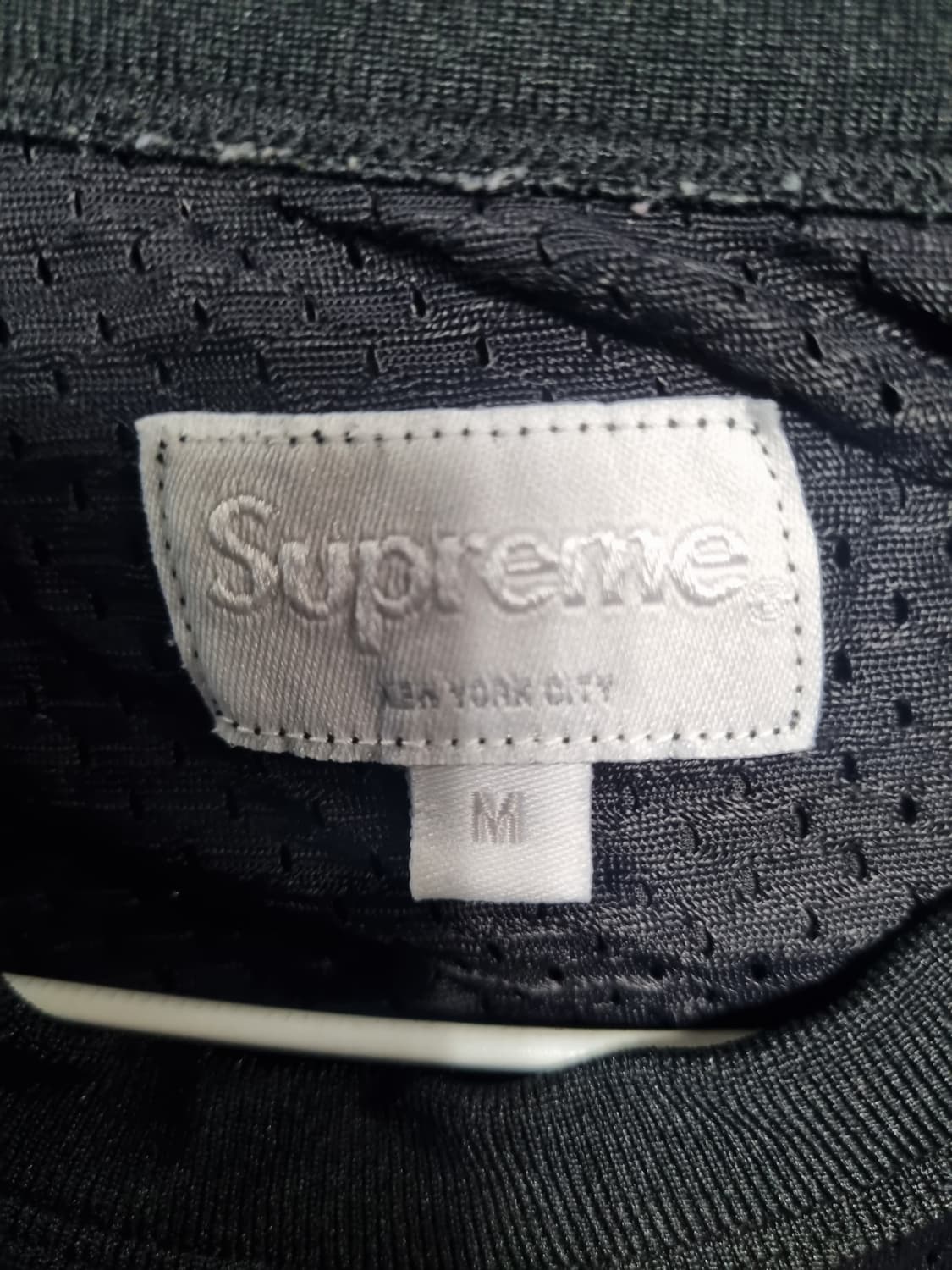 슈프림 남성 메쉬 반팔티  상품이미지3