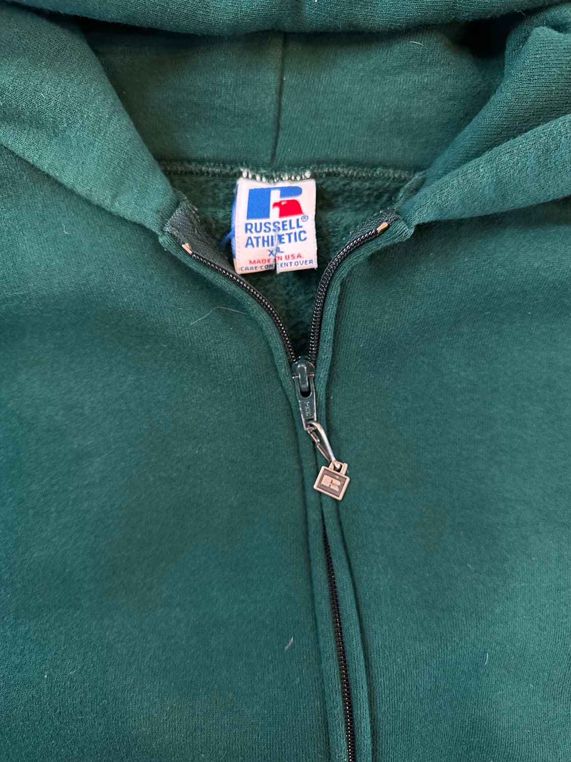 90s 빈티지 러셀 후드 집업 상품이미지3
