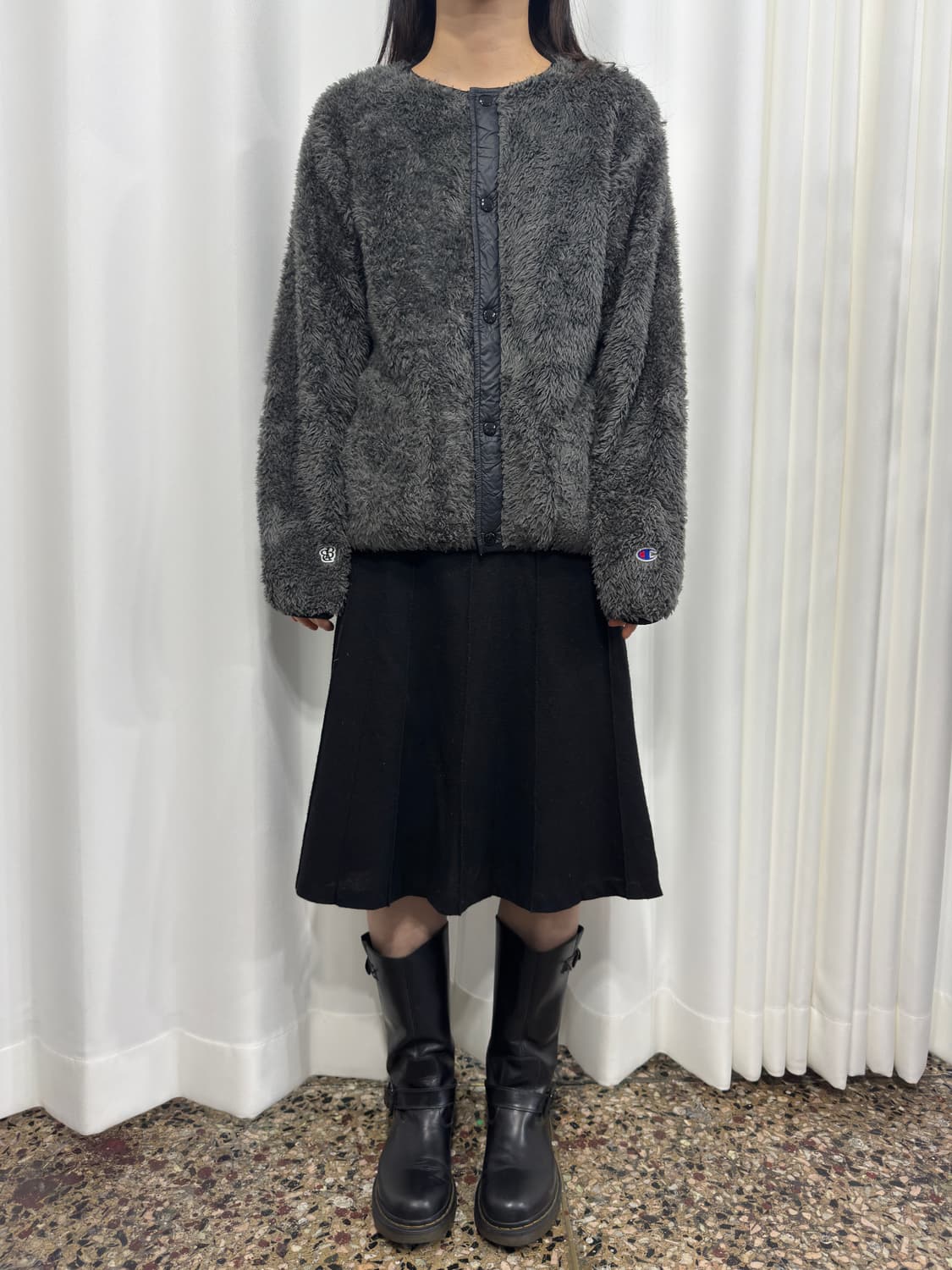 champion fleece zipup 상품이미지2