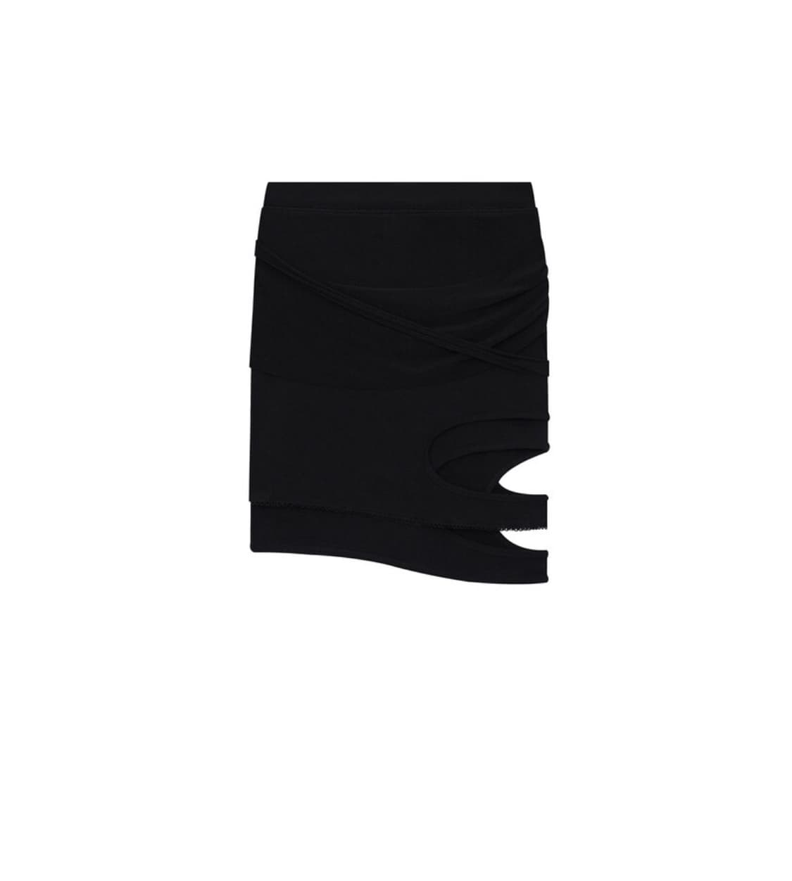 카시코 스커트 Peek-a-boo Strap Skirt Black  상품이미지2