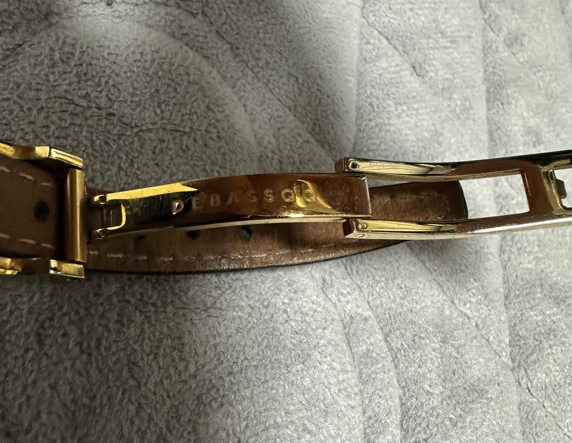 드바스크 앱송 유광골드 블랙레더 상품이미지5