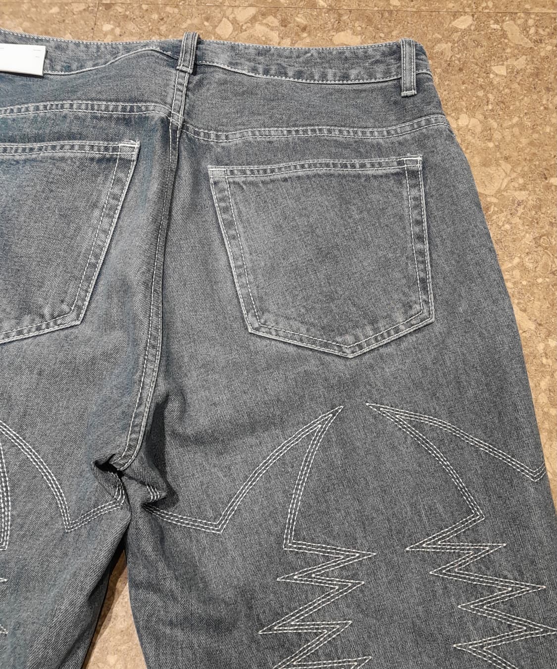 💥디스이즈네버댓 데님 스티치 팬츠 (M)
 상품이미지7