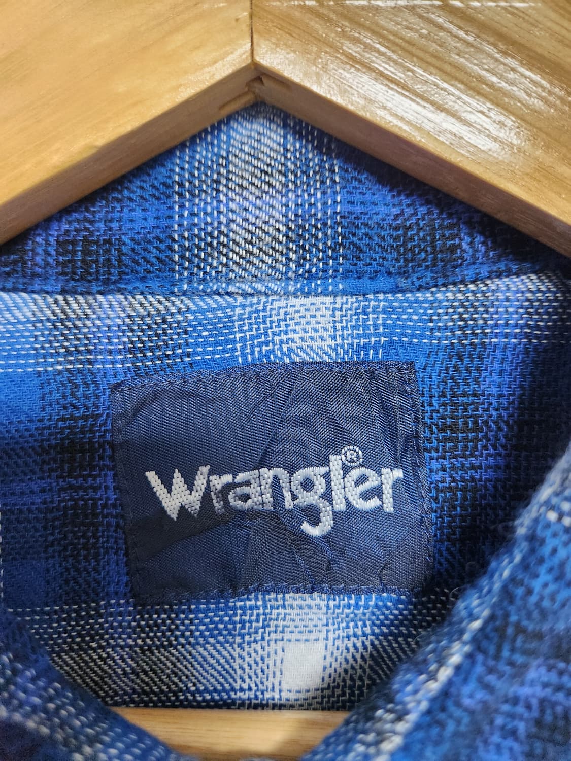 랭글러Wrangler 웨스턴 플란넬 셔츠 L - S74 상품이미지4